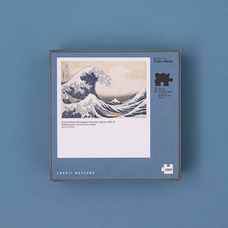 1000 pcs puzzle by Hokusai